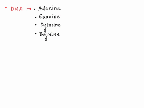 rna-differs-from-dna-in-that-the-base-________-is-substituted-for-_____________-a-adenine-uracil-b-u-47538