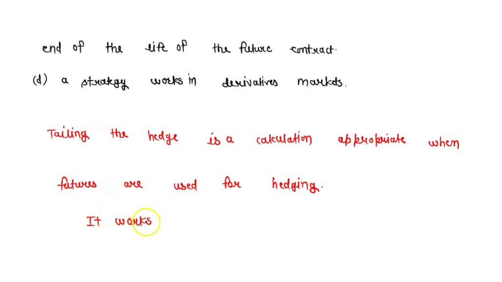 SOLVED: What Is The Duration-based Hedge Ratio? A.short About 4T-Bill ...