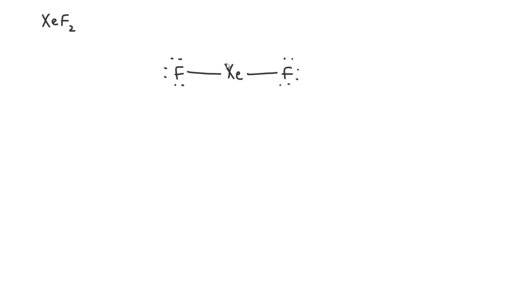 SOLVED: What is the value of the bond angle in XeF2