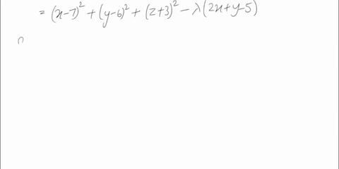 use-lagrange-multipliers-to-find-the-point-on-the-surface-zx-y-5-0-closest-to-the-point-76-3-the-point-on-the-surface-2x-y-5-0-closest-to-the-point-76-3-is-type-exact-answers-59936