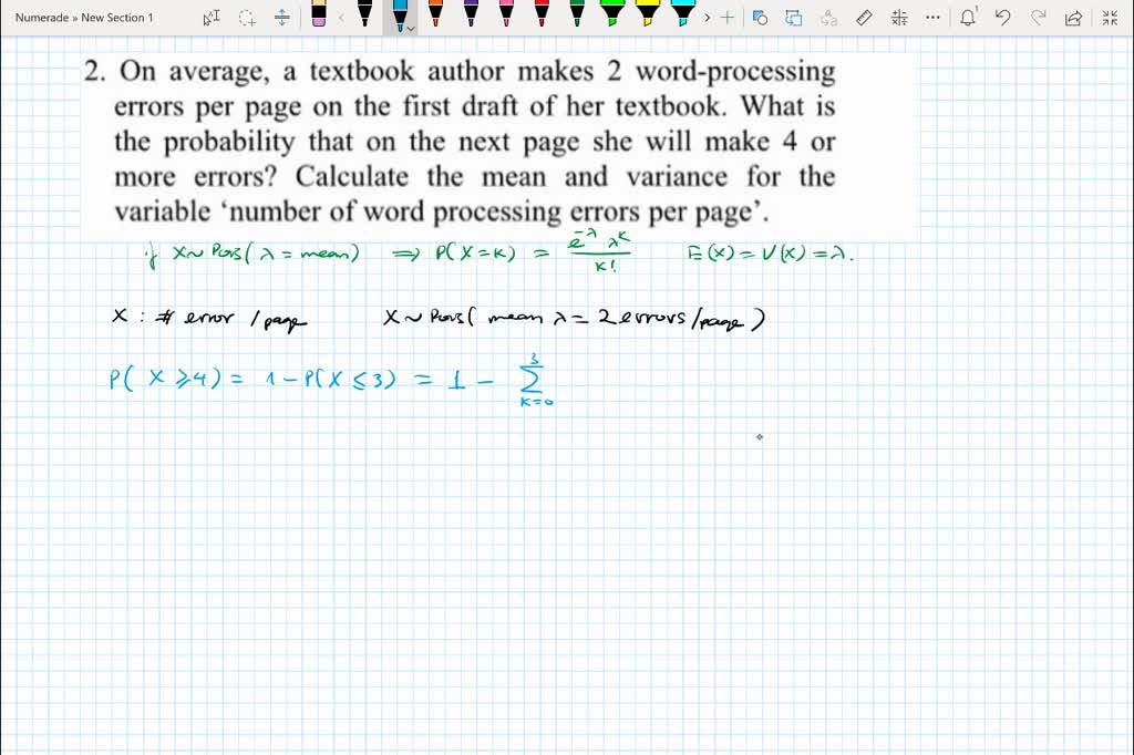 On Average, Textbook Author Makes 2 Word-processing Errors Per Page On ...