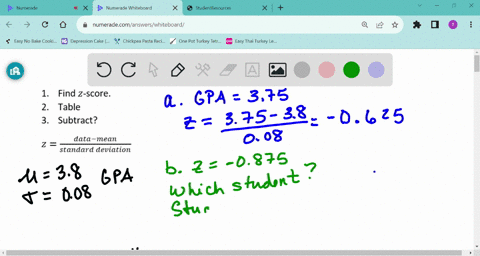 a-college-admissions-officer-evaluates-potential-students-for-acceptance-based-on-many-qualities-one-of-which-is-high-school-gpa-a-student-a-has-a-high-school-gpa-of-375-the-high-school-gpa-45843
