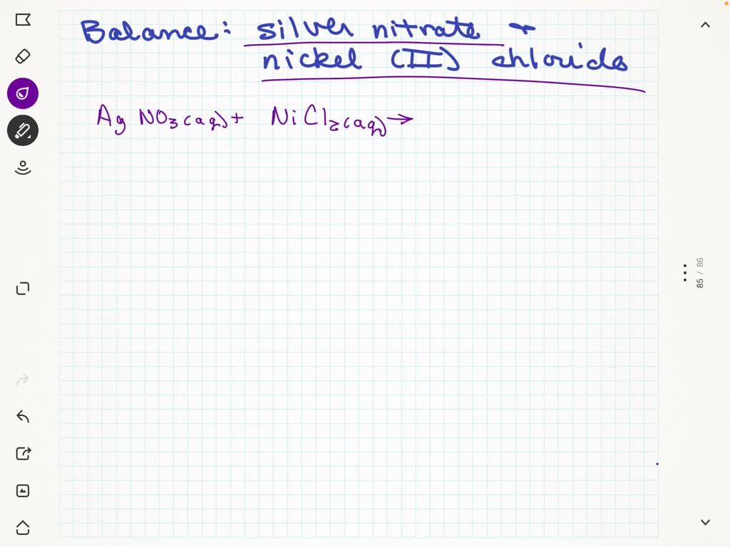 SOLVED Write a balanced chemical equation based on the following