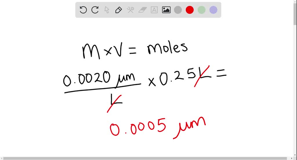 SOLVED A chemist adds 0.25 L of a 0.0020 μmol/L copper(II) fluoride