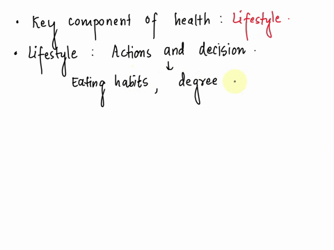 which-factor-is-a-key-component-of-health-12467