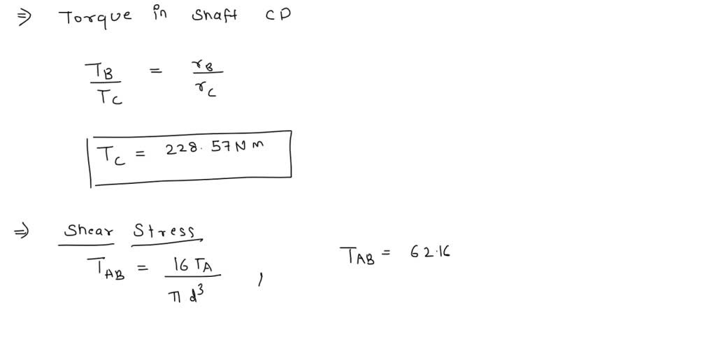 VIDEO solution must draw diagrams and equations where needed. Drive shafts and drive couplings