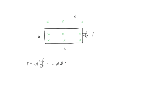 2-a-rectangular-coil-of-n-turns-and-of-length-a-and-width-b-is-rotated-at-frequency-fin-a-uniform-magnetic-field-bas-indicated-in-the-figure-the-coil-is-connected-to-co-rotating-cylinders-ag-78782