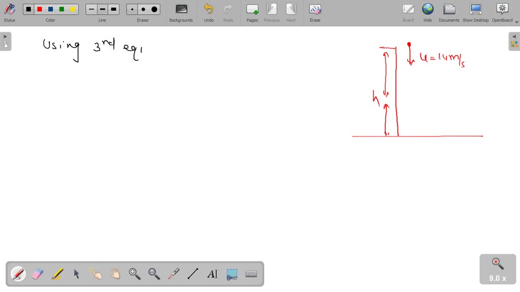 SOLVED John throws a rock straight down with speed 14.0 m/s from the top of a 30.0 m tower If
