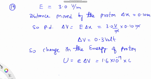 proton-moves-010-m-along-the-direction-of-an-electric-field-of-magnitude-30-vlm-what-is-the-change-in-kinetic-_-encrgy-of-the-proton-160-10-19-_-a-32-10-20-b-16-10-20-j-c-80-10-21-d-48-10-20-98575