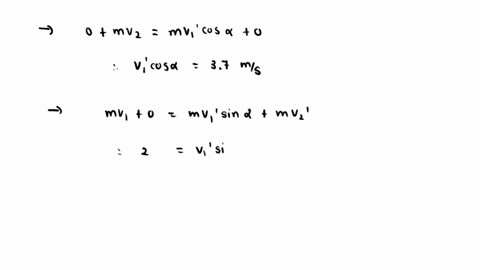 ino-billlard-balls-of-equal-mass-move-at-right-angles-and-meet-at-the-origin-of-an-xy-coordinate-system-initially-ball-a-t-movng-upward-along-the-yaxis-at-2-ms-and-ball-b-is-moving-to-the-ri-41678