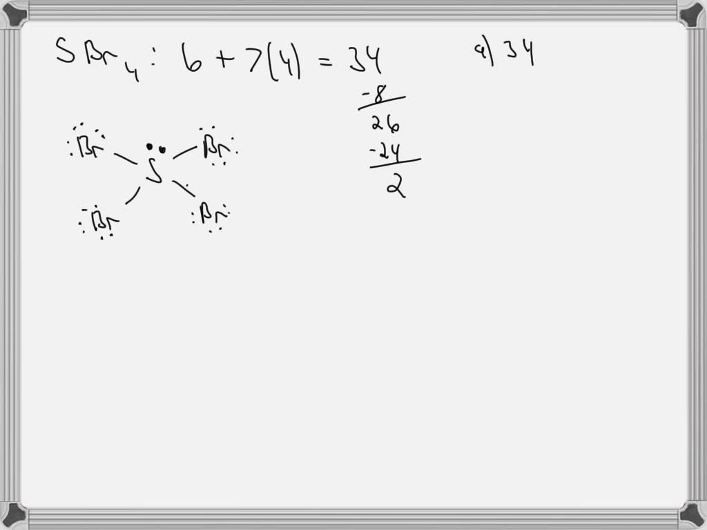 Solved Consider The Following Molecule Draw The Lewis 48 Off 5182