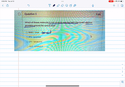question-1-5-pts-which-of-theses-molecules-is-not-correctly-matched-with-the-correct-electron-geometry-around-the-central-atom-bcbr2-lincar-pf-pyramidal-cfa-tetrahedal-nhj-tctrahedral-73791