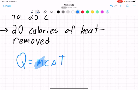 a-sample-of-water-is-cooled-from-45c-to-25c-by-the-removal-of-20-calories-of-heat-what-is-the-mass-of-the-water-02698
