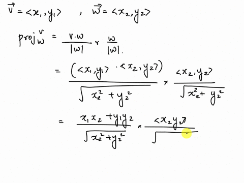find-two-vectors-v-and-w-such-that-the-projection-of-v-onto-w-is-v-71666