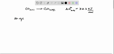 calculate-the-amount-of-heat-required-to-completely-sublime-500-g-of-solid-dry-ice-co2-at-its-sublimation-temperature-the-heat-of-sublimation-for-carbon-dioxide-is-323-kjmol-2