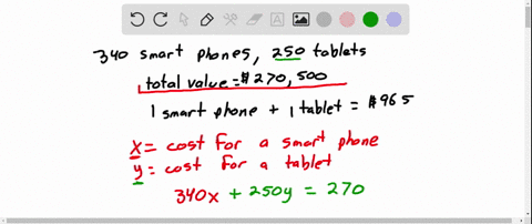 a-wireless-storeowner-takes-presale-orders-for-a-new-smartphone-and-tablet-he-gets-340-preorders-for-the-smartphone-and-250-preorders-for-the-tablet-the-combined-value-of-the-preorders-is-270500-if-th