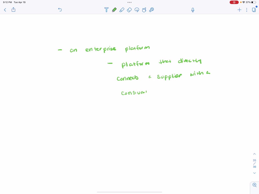 SOLVED Which statement describes an enterprise platform? Choices • It