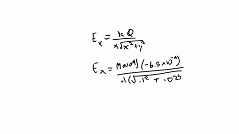 a-charged-line-extends-from-y250-mathrmcm-to-y-250-mathrmcm-the-total-charge-distributed-uniformly-along-the-line-is-650-mathrmnc-3