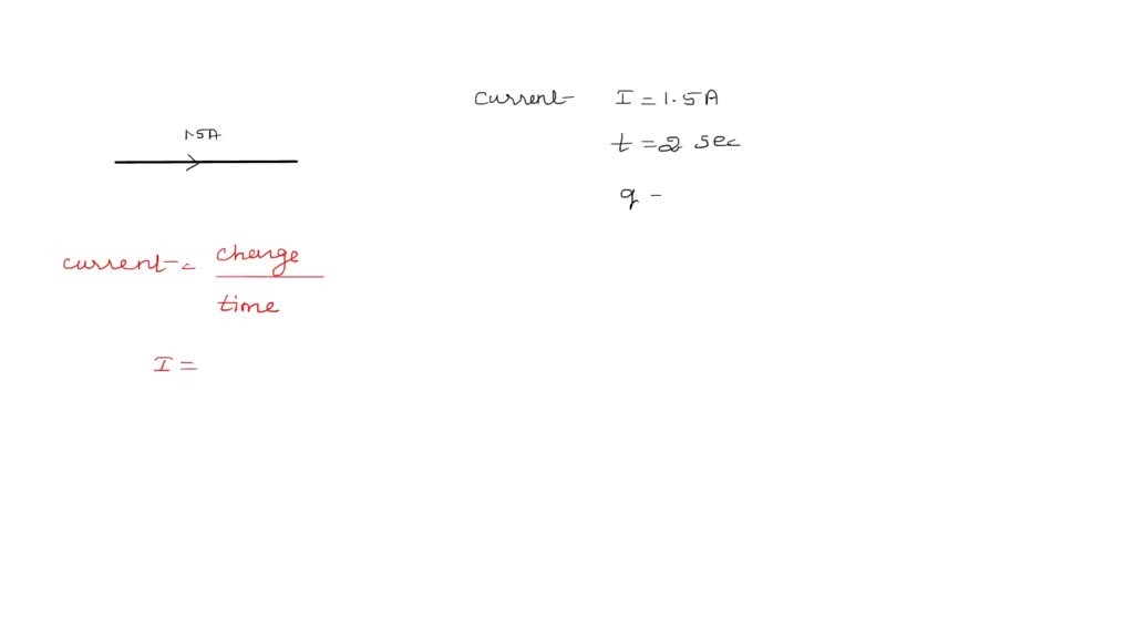 SOLVED Calculate the amount of charge that flows through a conductor