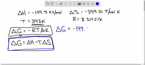 consider-the-following-reaction-fe2o3s-6-hclg-2-fecl3s-3-h2og-the-enthalpy-change-at-298-k-for-this-reaction-is-horxn-1495-kjmol-under-the-same-conditions-the-entropy-change-for-the-reaction-19847