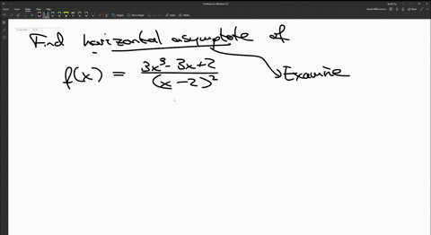 what-is-the-horizontal-asymptote-of-fleftxright-fracleft3x3-3x2rightleftx-2right2