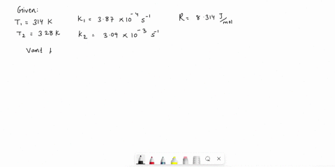 rate-as-a-function-of-temperature-using-the-arrhenius-equation-the-following-data-were-obtained-by-studying-the-change-in-the-rate-constant-as-function-of-temperature_-plot-the-data-in-the-a-84064