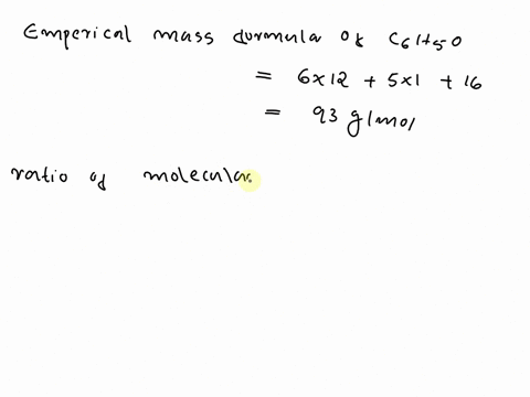 the-empirical-formula-of-a-compound-is-given-as-c6h5o-what-is-the-compounds-molecular-formula-if-it-has-a-molar-mass-of-900g-a-c3h6o3-b-c8h20o4-c-c4h10o2-d-c4h15o4-81138