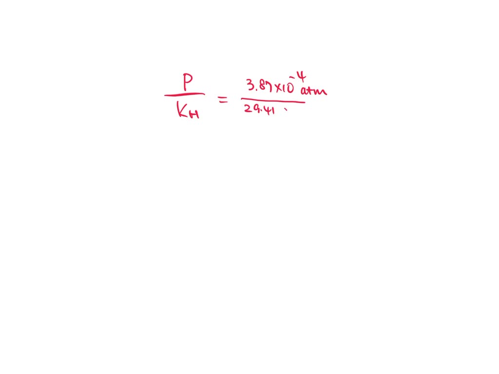 SOLVED: Gaseous carbon dioxide is slightly soluble in water. The Henry ...