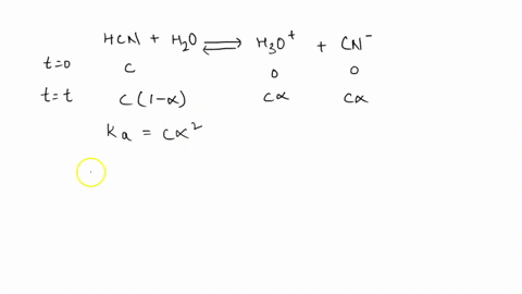 what-is-the-ph-ofa-0100-m-hcn-solution-ka-for-hcn-49-x-10-10-answer-hcn-aq-hz0-0-hzotaq-cn-aq-hcn-hso-cn-initial-change-equlllbrium-0100-hzotjcn-ka-thcn-2x-ka-0100-2x-49x10-10-0100-x245x10-1-17854