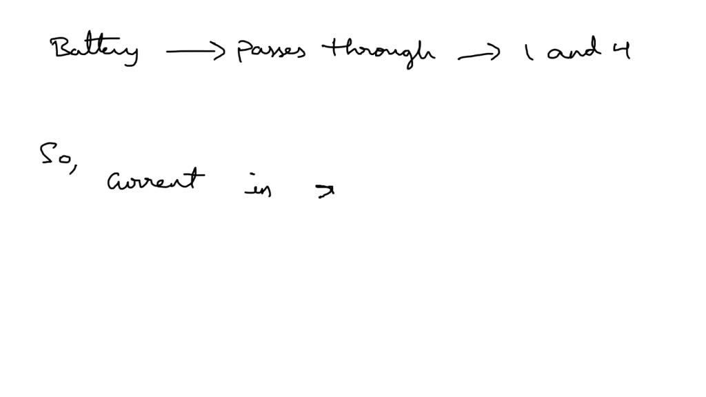 SOLVED Four identical resistors are connected to a battery in the