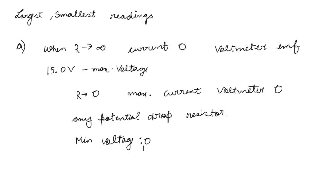 SOLVED In The Circuit Shown In Fig P 25 54 R Is A Variable Resistor 