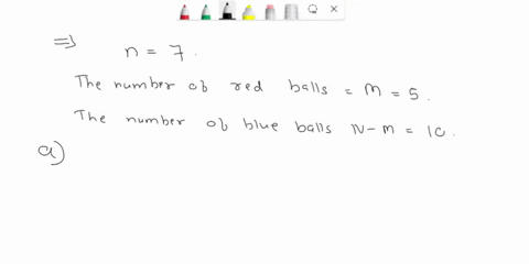 suppose-that-seven-balls-are-selected-at-random-without-replacement-from-box-containing-five-red-balls-and-ten-blue-balls_-let-denote-the-number-of-red-balls-drawn-give-the-distrihution-for-12883
