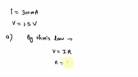 b-a-small-flashlight-bulb-draws-300-ma-from-its-15-v-battery-what-is-the-resistance-of-the-bulb-if-the-battery-becomes-weak-and-the-voltage-drops-to-12-v-how-would-the-current-change-3-marks-03811
