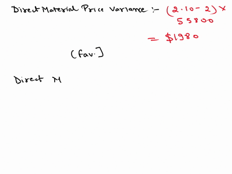 direct-materials-variances-the-following-data-relate-to-the-direct-materials-cost-for-the-production-of-1800-automobile-tires-actual-55800-ibs-at-205-per-ib-standard-54100-ibs-at-21-per-ib-a-91103