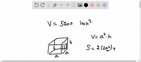 rectangular-cardboard-box-with-square-base-is-to-be-made-with-double-layers-on-the-base-and-top-for-reinforcement-the-box-is-to-have-a-volume-of-5200-cubic-inches-and-the-lengths-of-the-base-28563
