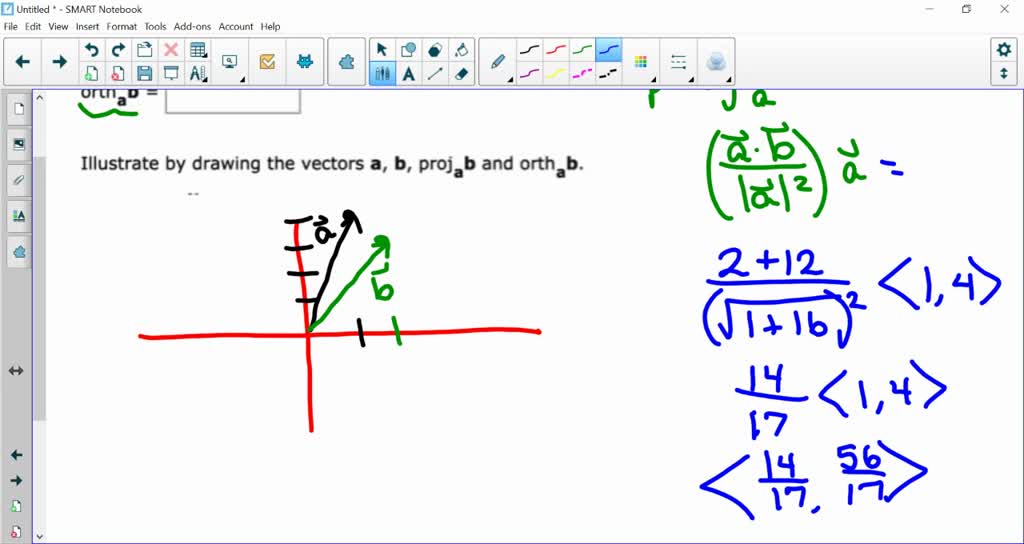 SOLVED: 1. Consider The Two Vectors Are Shown Here: LaIS Determine A-B ...