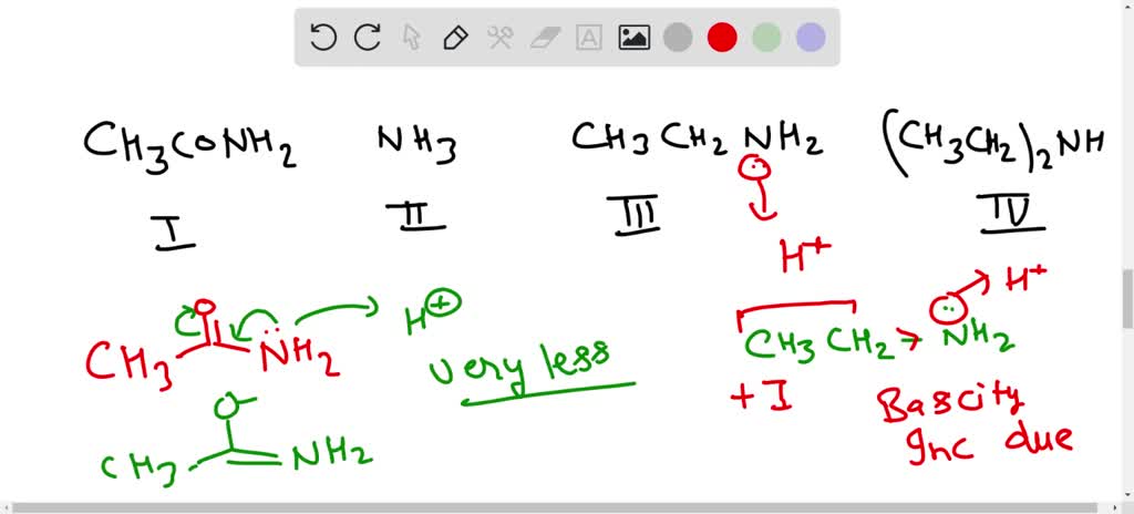 SOLVED: Rank the following compounds in order of increasing basicity ...