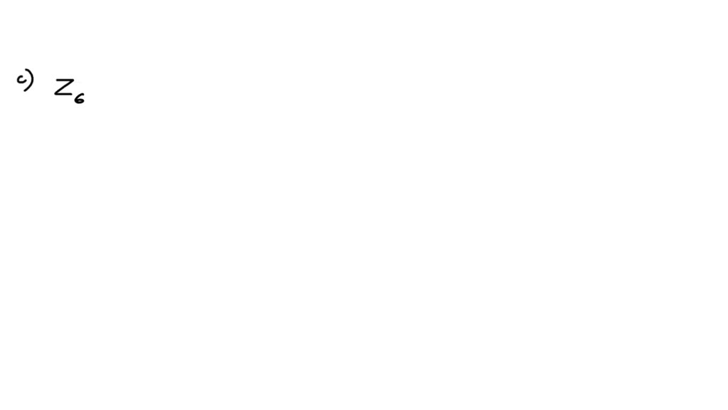 SOLVED This problem concerns the three groups Z4, the cartesian product Z2 X Z2, and the