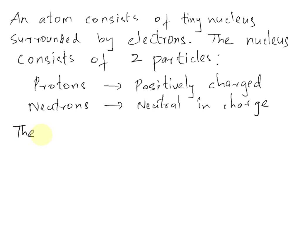 argument best explains the charge of an atomic nucleus