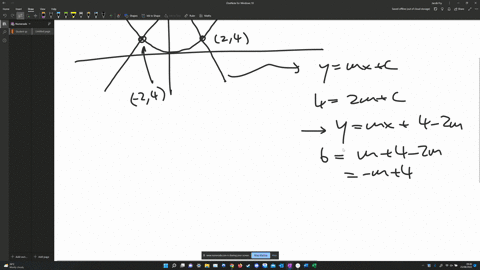 find-the-area-of-the-shaded-region-the-x-y-coordinate-plane-is-given-there-is-a-curve-two-lines-and-a-region-on-the-graph-the-curve-labeled-y-x2-enters-the-window-in-the-second-quadrant-goes-78958