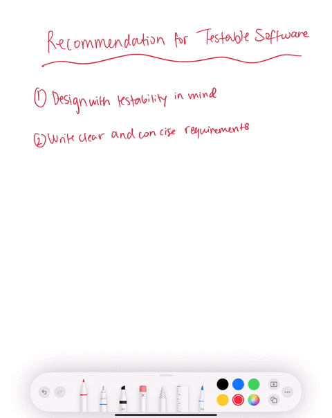 what-recommendations-would-you-provide-for-creating-testable-software