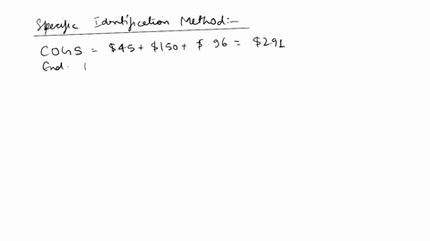 a-determine-the-cost-of-goods-sold-and-ending-merchandise-inventory-by-preparing-a-perpetual-inventory-record-using-the-specific-identification-method-assume-the-following-costing-informatio-68697
