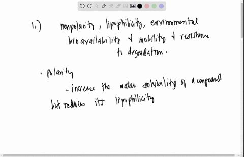 what-is-the-major-chemical-characteristic-that-is-responsible-for-the-bioaccumulation-of-organic-chemicals-2-what-impact-does-biotransformation-have-on-bioaccumulation-why-3-what-three-chara-30981