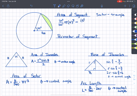 refer-to-the-figure-below-11-m-a-find-the-area-of-the-shaded-region_-round-your-answer-to-one-decimal-place-b-find-the-perimeter-of-the-shaded-region-round-vour-answer-t0-one-decimal-place-40684