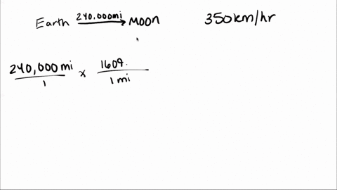 the-distance-from-earth-to-the-moon-is-approximately-240000-mathrmmi-a-what-is-this-distance-in-meters-b-the-peregrine-falcon-has-been-measured-as-traveling-up-to-350-mathrmkm-hr-in-a-dive-if-this-f-3