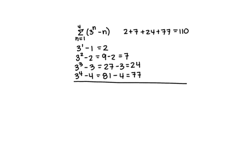 11-compute-the-following-sums_-5-3k-k-an-where-an-3k-4k-1-1-84927