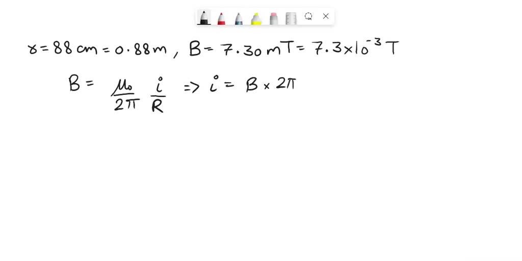 SOLVED The magnitude of the field at a point 88.0 cm from the
