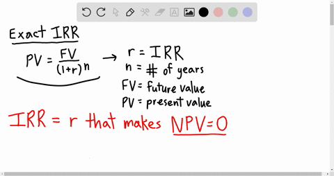 the-exact-irr-is-determined-when-the-net-present-value-is-equal-to-__________-group-of-answer-choices-1-0-2-1-21844