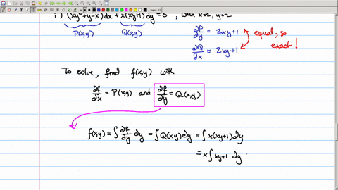 determine-what-type-of-differential-equation-of-order-one-following-equation-is-and-solve-the-given-using-the-type-of-differential-equation-you-had-given-1-xy2-y-xdx-xxy-1dy-0-when-x-2-y-2-2-52491
