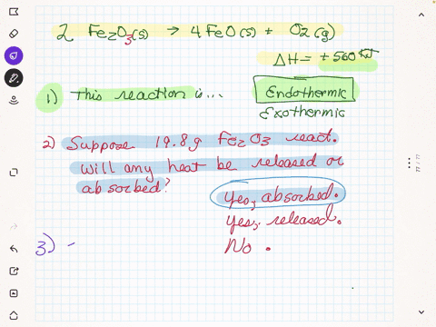 chemical-reactions-calculating-the-heat-of-reaction-from-molar-reaction-enth-chemist-measures-the-energy-change-ahl-during-the-following-reaction-2-fez0s-_-4-feos0zg-ah560-kj-use-the-informa-38683